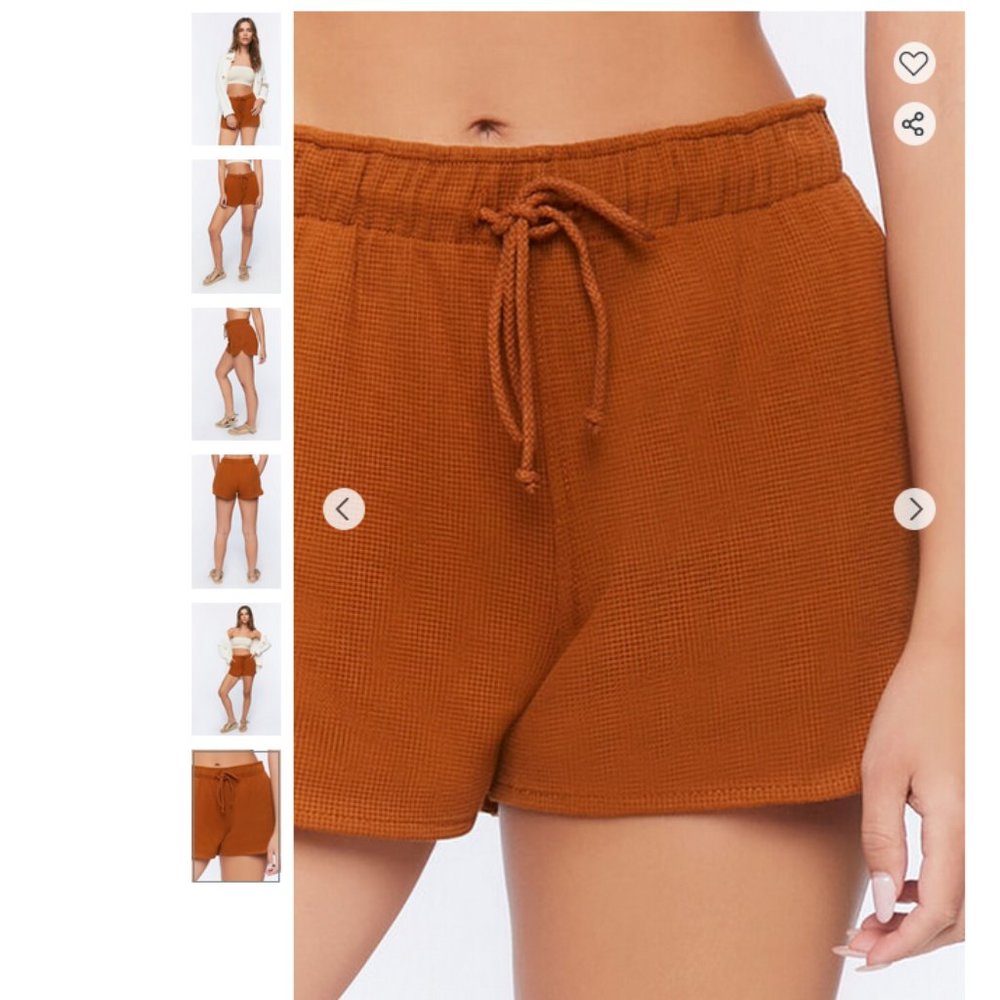 NEW Dolphin-Hem Drawstring Shorts